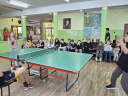 Finał Mistrzostw Szkoły w indywidualnym tenisie stołowym